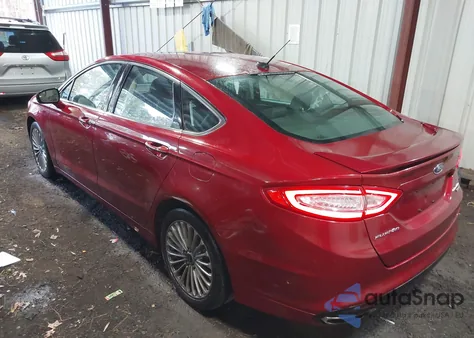 2014 Ford Fusion Titanium z USA, uszkodzony, nr VIN 3FA6P0K95ER197522